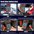 thumbnail image 5 of Comprobador digital de baterías de coche de 12 V: analizador para arranque y carga, comprobación del estado de las baterías, AGM y de plomo ácido, innovadora seguridad antichispas., 5 of 5