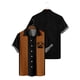 thumbnail image 4 of Men's Hawaiian Printed Button Short Sleeve Shirts Men's Casual Fashion Short Sleeve ShirtsM, 4 of 4