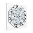 thumbnail image 4 of Canvas Wall Art - Melissa Wang 'Bleu Indigo III' Wall Art for Living Room, Bedroom, or Office Décor by Trademark Fine Art - 14 x 14 Inches, 4 of 4