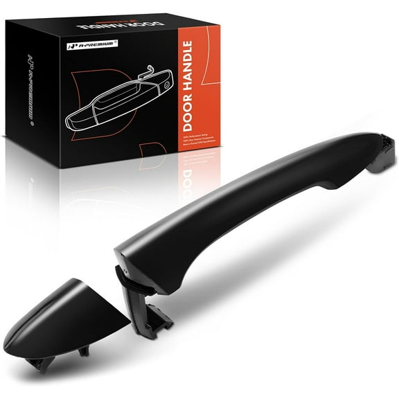 A-Premium Front Passenger Side Exterior Door Handle Compatible with Hyundai Sonata 2011 2012 2013 2014 2015, Primed Black, Replace# 826523S000