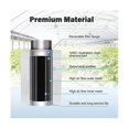 thumbnail image 3 of 4 Inch Air Carbon Filter Odor Control, Reversible Flange, Pre-Filter Included, Smelliness Scrubber for Grow Tent Rooms, 3 of 5