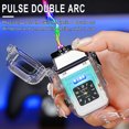 thumbnail image 4 of Clearance! Outdoor Cob Lamp Electronics Cigarettes Lighter Optional Rotation Telescopic Pulses Dual Arcs Aromatherapy Igniter Deal of Day Clearance Warehouse #57, 4 of 5