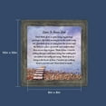 thumbnail image 2 of Memorial Picture Frames Sympathy Gift, Condolence Card, Photo Frames for Sympathy Gift Baskets, Bereavement Gifts In Memory of Loved One, Memories Wall Decor, Love is Never Lost Framed Poem, 8675BW, 2 of 8