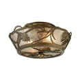 thumbnail image 2 of Meyda Tiffany 137902 10" W Whispering Pines Flush Mount Ceiling Fixture - Copper, 2 of 4