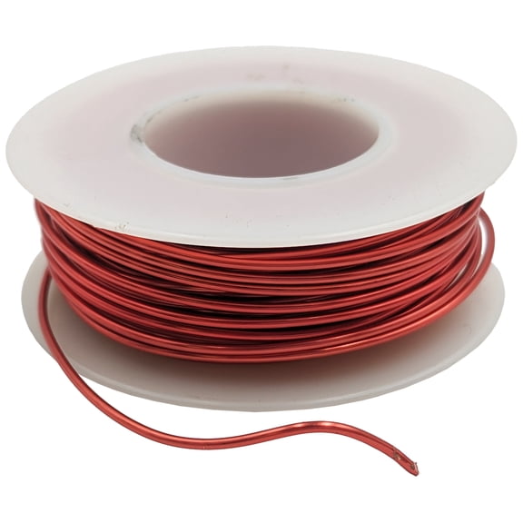 1/4 Pound 18 Gauge Enameled Copper Magnet Wire, Approx. 50 Feet Length