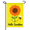 Garden Flag-1, variant on Jungle Safari Animal Garden Flag 12×18in Double Sided, Toucan Elephant Tropical Yard Banner, Exotic Wildlife Decor for Lawn Patio Courtyard Farmhouse Outdoor Landscape