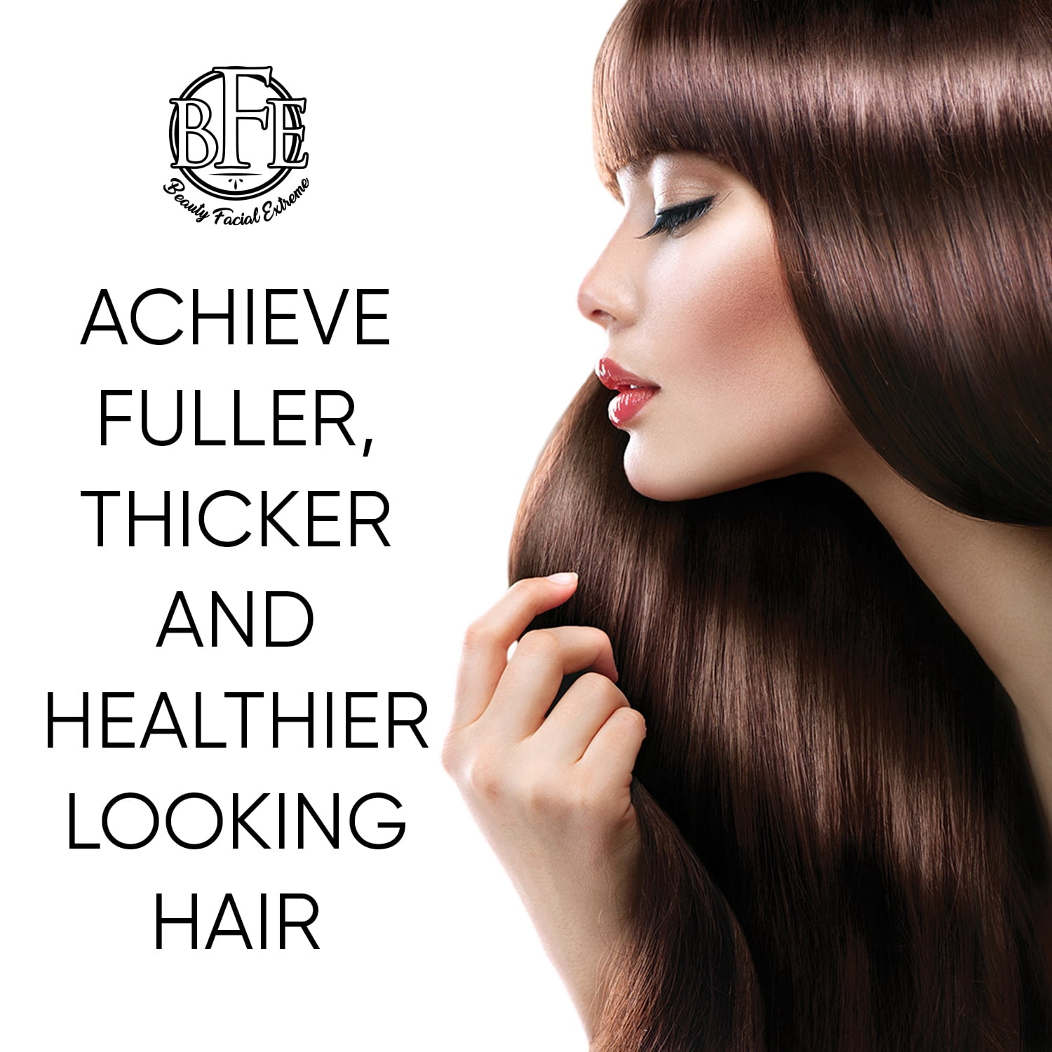 Hair Rejuvenation Serum- Maximum Strength DHT Blocker. Repairs & Stimulates New Follicle Hair Growth. Grow Stronger, Thicker, Fuller, Longer, Healthier Looking Hair. For Men & Women.