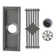 thumbnail image 1 of 30cm Rectangular Stainless Steel Floor Drain Corrosion Resistant Shower Grate for Kitchen Balcony Hotel, 1 of 4