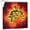 Iron, variant on Fire Salamander In Flame Shower Curtain with 12 Plastic Hooks Washable Polyester Fabric Bathroom 72x72 Inch