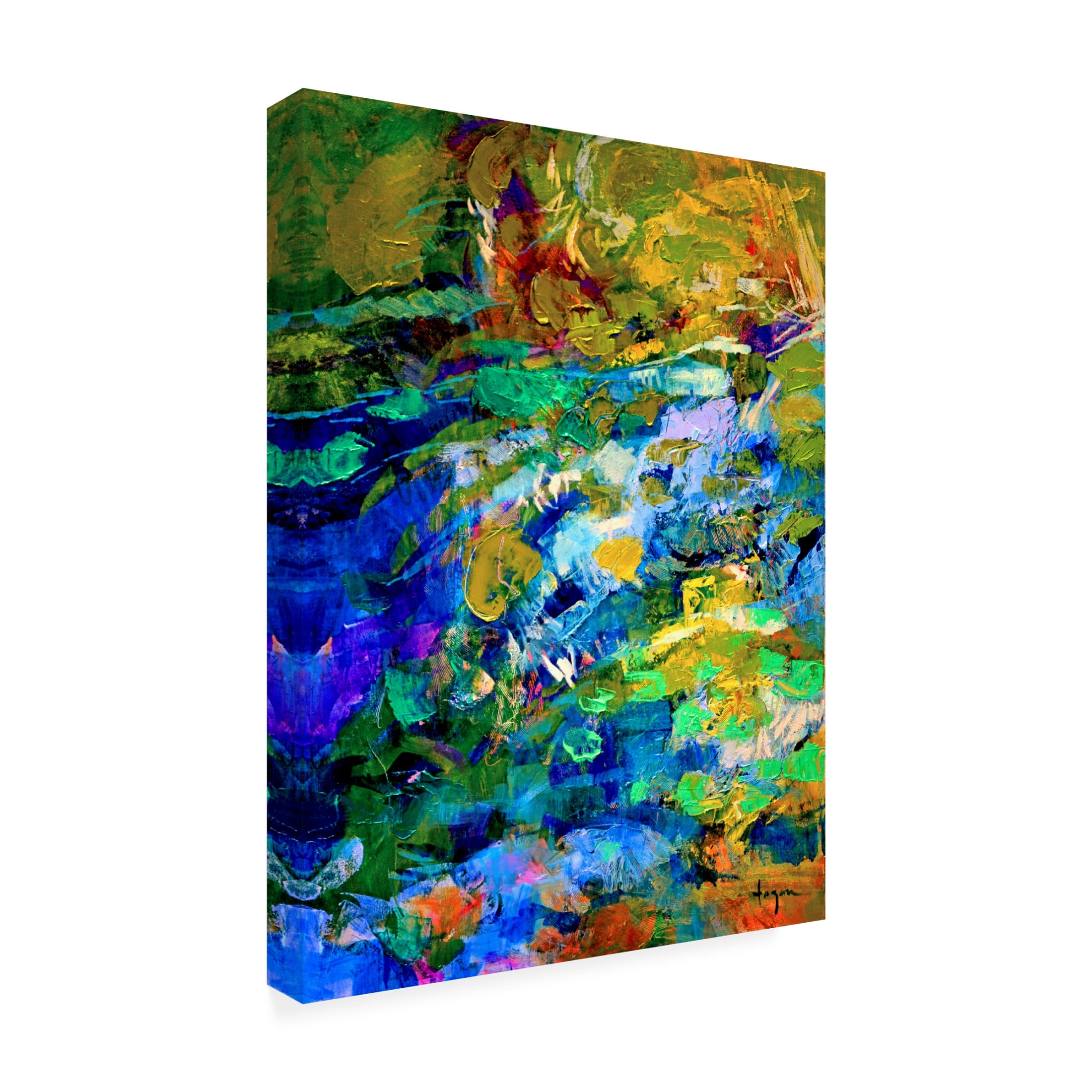 Canvas Wall Art - Dorothy Fagan 'Chrysalisliquidii' Wall Art for Living Room, Bedroom, or Office D?cor by Trademark Fine Art - 14 x 19 Inches