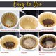 thumbnail image 4 of Filtro de café Filtro de café por goteo Taza de filtro para tazón de pastel 50 piezas de filtro de café, 4 of 7