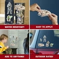 thumbnail image 2 of Disney Star Wars Decals - Set of 5 Outdoor Rated Vinyl Stickers Waterproof Vinyl for Car, Laptop, or Water Bottle - R2-D2 & C-3PO, Yoda, Millennium Falcon, First Order Stormtrooper, D-O, 2 of 7