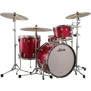 Ludwig Classic Maple 3-Piece Fab Shell Pack With 22" Bass Drum Red Sparkle