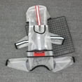 thumbnail image 4 of Walbest Pet Dog Raincoat Transparent Waterproof Hooded Dog Rain Out Clothes for Small Large Dogs (S-7XL), 4 of 7