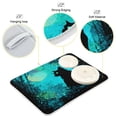 thumbnail image 4 of Dish Drying Mat Kitchen Pad Large Counter Absorbent Dish Mats Drainer Magic Black Cat, 4 of 8