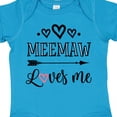 thumbnail image 4 of Inktastic My Meemaw Loves Me Girls Girls Baby Bodysuit, 4 of 5