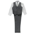 thumbnail image 2 of Kids World Big Boys' "In Charge" 5-Piece Suit - gray, 14 husky (Big Boys Husky), 2 of 2