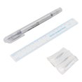 thumbnail image 3 of Eyebrow Marker Pen, Microblading Marker Pen Gray Easy Eliminate Safe For Lip ANGGREK Otros, 3 of 8