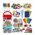 thumbnail image 1 of Arts and Crafts Supplies for Kids - Craft Art Supply Kit for Toddlers Age 4 5 6 7 8 9 - All In One, 1 of 4