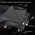 thumbnail image 5 of External 4K Blu ray Optical Drive Portable CD DVD +/-RW Player for Laptop PC Bluray Burner with USB 3.0 Type-C SD TF Card Slots, 5 of 7