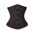 thumbnail image 1 of Women Corset Steampunk Gothic Steel Boned Underbust Waist Training Corsets, 1 of 7