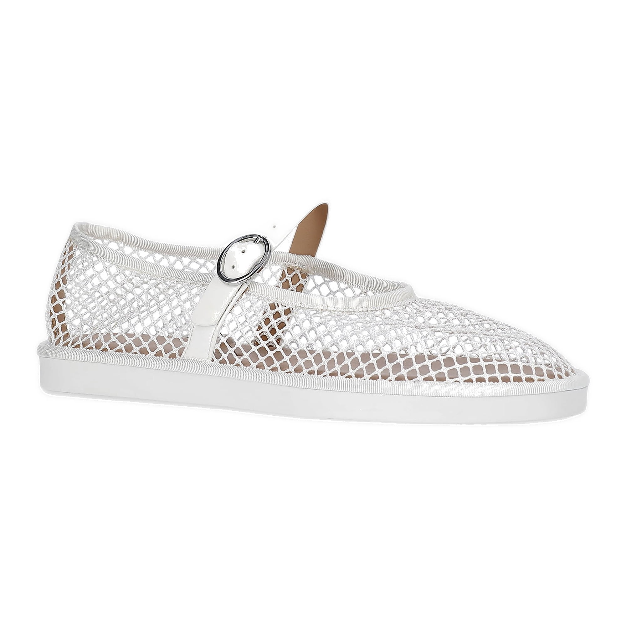 Time and Tru Women's Mesh Mary Jane Flats