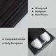 thumbnail image 4 of 18 piezas no tejidas a prueba de polvo bolsa con cordón bolsas de viaje para zapatos bolsa con cubierta antipolvo bolsa de almacenamiento con ventana visual compatible con bolsos bolsos zapatos, 4 of 5