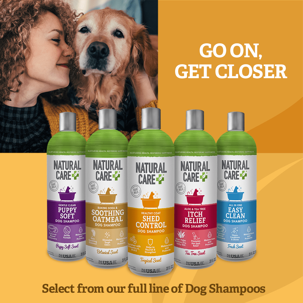 Natural care dog shampoo sale