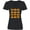 AB-Black, variant on Inktastic Halloween Pumpkin Faces Orange Women's V-Neck T-Shirt