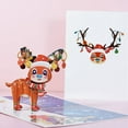 thumbnail image 1 of MesaSe 3D Christmas Greeting Card With Envelopes And Writing Cards Colorful Pop Up Merry Christmas Cards, 1 of 5