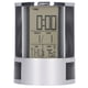 thumbnail image 5 of Reloj despertador digital Jadeshay Portalápices electrónico multifuncional Negro, 5 of 8