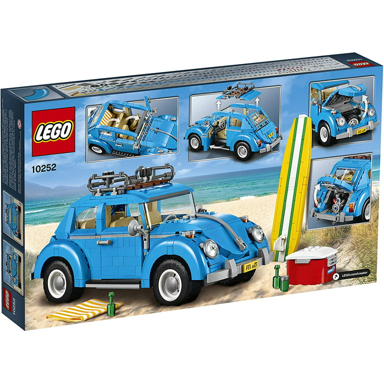 passe Flyvningen gjorde det LEGO Creator Expert Volkswagen Beetle 10252 Construction Set (1167 Pieces)  - Walmart.com