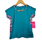 Capezio Girls' Future Star Splatter Dot Short-Sleeve T-Shirt - SMALL