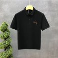 thumbnail image 5 of Camisetas para hombre, camisetas gráficas de acuarela para hombre, camisetas tipo polo con cuello jaspeado, ropa de moda rockera para hombre 2024, cómodas y cálidas, 5 of 5