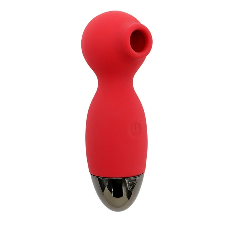 Toy Box French Kisss Suction Vibrator, Red