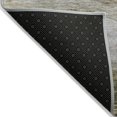 thumbnail image 3 of HomeRoots 605004 8 x 10 ft. Taupe & Beige Abstract Washable Indoor & Outdoor Rectangle Area Rug, 3 of 5