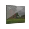 thumbnail image 3 of U R There Photography Columbiaville Red and Little Grey Rustic Farmhouse Acrylic Wall Print, 3 of 11