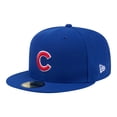 thumbnail image 3 of Men's New Era  Royal Chicago Cubs Hidden Hit 59FIFTY Fitted Hat, 3 of 5