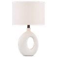 thumbnail image 4 of Bouclair White Ceramic Loop Table Lamp 13 X 21.5 in (33 X 53.4 cm), 4 of 10
