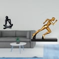 thumbnail image 2 of Escultura Abstracta Moderna De Corredor, Figura Decorativa Coleccionable Para Sala De Estar, Entrada, Mesa, Estantería, Decoración Del Hogar, 2 of 8
