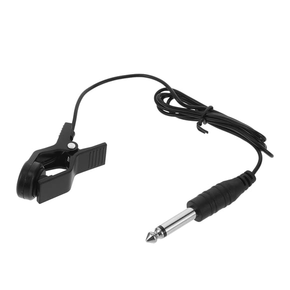 WEUVEB Sintonizador Para Guitarra Con Pickup Clip on Y Función De Pad Para Rendimiento