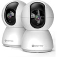thumbnail image 1 of TV-628 Cámara de Seguridad Interior, 2K 3MP Cámara Alexa WiFi, iCSee O Tris Home App, Audio Bidireccional, Control Remoto, Detección de Movimiento, Visión Nocturna,Compatible con Alexa,TV-628(2 pcs), 1 of 20