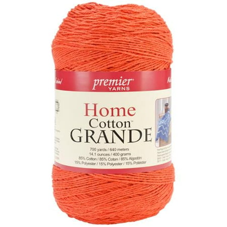 Home Cotton Grande Yarn-Solid-Orange