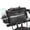 Black, variant on Yucurem 10L Insulated Waterproof Bike Trunk Bag with Reflector, Rear Rack Pannier Bag for Commuter Travel Outdoor, Black