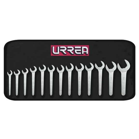 URREA service wrench set, 13 pieces.