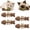 4PCS, variant on Catnip & Silvervine Chew – Dental Cleaning and Grinding Stick; Made of Natural Wood; Suitable for Chewing, Licking, and Batting; Helps Relieve Boredom.