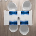 thumbnail image 3 of Ambesonne Blue Place Mats Set of 4, Sunrise Raft River Scenery, Standard Size, Royal Blue Aqua, 3 of 4
