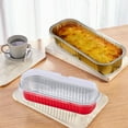 thumbnail image 4 of CSChome Moule en Papier D\'aluminium Résistant à la Chaleur, Ensemble de Moules à Gâteau Rectangulaires, Papier D\'aluminium Jetable Polyvalent avec Couvercle, 4 of 7