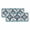 Blue, variant on Turquoise Red Valances for Windows, Southwest American Native Abstract Pattern Light Filtering Kitchen Curtains, Rod Pocket Window Valance Curtains for Living Room Bedroom, 54" W x 18" L, 2 Panels