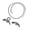 Silver, variant on Necklace for Mi-Band 8 Strap Pendant Bracelet Wristband Neck Decoration